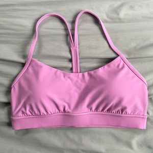 NWOT Lululemon Flow Y Bra Nulu- DAHLIA MAUVE🌸